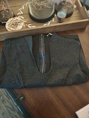 Rolla Coster Dark Gray Knit Sleeveless Dress